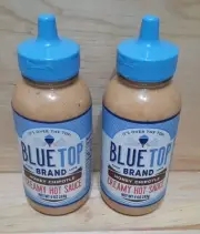 BLUE TOP BRAND HONEY CHIPOTLE Creamy Hot Sauce NO: MSG/DAIRY/GLUTEN/HFCS VEGT 9