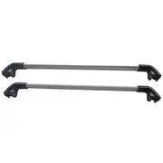 Roof Rack Cross Bar Fit For Mazda CX5 2012-2017 Alloy Clamp Onto Flush Rail Baggage Holder Racks