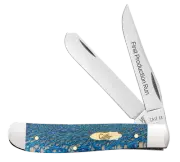 Case xx Knives Mini Trapper 1st Run Blue Sycamore 93731 1/250 Knife