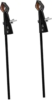 ABOOFAN 2pcs Adjustable Laboratory Support Stand Clamps Iron Ring Holder for Test Tubes Beakers Science Lab Equipment for Chemistry Biology Experiments