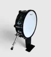 Lemon 12” Custom Black Diamond Bass Kick Drum for Roland Alesis Strike Kit