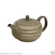 Tokoname Pottery : HAKUSUI - Japanese Tea Pot 370cc Parallel Stainless steel net