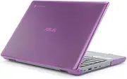 mCover Case Compatible for 2022~2023 11.6" ASUS Chromebook CR1 (CR1100CA or CR1100FA) Series Laptop Computers ONLY (NOT Fitting Any Other ASUS Models) - Purple