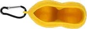 Toddmomy Portable Peanut Shaped Golf Ball Holder Silicone Sleeve for Balls Lightweight and Nonslip Design for Outdoor Activities Golf Ball Cover and Pocket for Men