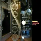 Modern remote control LED Villa Crystal Ceiling Light Pendant Lamp Chandelier