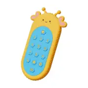 Baby Silicone Teether Toys Remote Control Bite Teething Relief Chew Toy for Babi