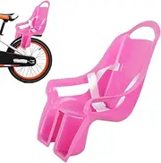 Doll Bicycles Seat - Adjustable Doll Bike Seat with Accessories | Kid Doll Carrier, Easy-Mount Seat for Bikes, Doll Chair with Stickers for Girls Doll, Fun Bicycles Accessory for Playtime Adventures