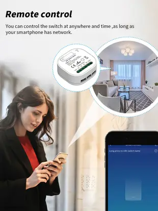 塗鴉智能開關Alexa語音開關 免佈線自發電遙控開關 雙控智慧開關 (5.8折)