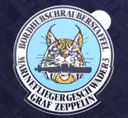 Vintage Marinefliegergeschwader 3 Graf Zeppelin Squadron Logo Sticker Decal