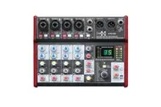 E-Lektron AIM-68 U-PAD 6 Channel DSP Mixing Console streaming mixer USB Audio Interface Mic Input