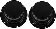 VINTORKY 2pcs Rv Ventilation Ducts Cell Phone Stand Plate Clamp Handlebars Modified Handlebars Automatic Cars Automatic Trunk Boat Cover Vents Trunk Lid Trunk Home Diffuser Black Plastic
