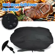 NEW Portable Waterproof BBQ Stove Grill Cover UV Resistant For Weber 7110 Q1000