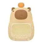 Easily Portable Capybara Alarm Clock with Integrated Night Light Feature