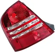 Car Rear Tail Light Brake Lamp Without Bulb,Compatible With Mazda Haima 2005 2006 2007 2008 2009 2010 Signal Light Warning Taillight(Left)