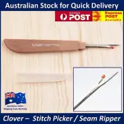 12cm Seam Ripper - Stitch Picker Thread Cutter Quick Unpick Quality Sewing Tool