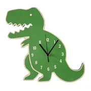 Clock Dinosaur Wall Clock for Office Living Room Home Decor Green