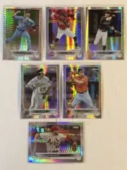 2022 Chrome Prism Refractor Lot x6 Assorted Arenado Olsen