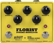 Benson Amps x Non-Human Audio Florist Dynamic Modulator Effects Pedal - Yellow
