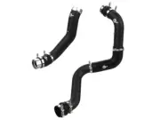 For 20-21 GM Diesel Trucks aFe BladeRunner Black 3in Aluminum Charge Pipe Kit
