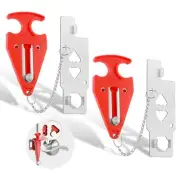 2Pack Upgrade Portable Door Lock Home Security Door Locker Travel Lockdown Lo...
