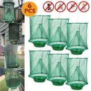 Ranch Fly Traps Outdoor Hanging Stable Fly Trap Net Reusable Fly Catcher Bag