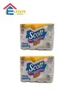 Lot of 2 Scott 1-Ply Toilet Paper/Bath Roll 1100 Sheets/Roll Each Total 72