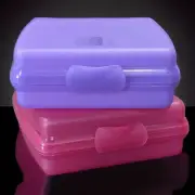 Tupperware Pink Sandwich Keeper New