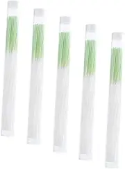 BEBEMOKO 350Pcs Ear Piercing Cleaning Floss Earring Hole Cleaner Mild and Durable Ear Lines for Aftercare Convenient Storage for Go Cleaning