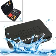 Portable Waterproof Travel Case for Action Cameras - Shockproof Fits Gopro Insta360 Dji - 22x16x7cm