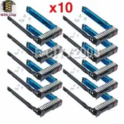 10PCS For HP DL380P DL360P G8 G9 2.5" HDD Tray Caddy 651687-001 651699-001