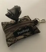 Snake Skin - Handmade Dog Poo Bag Holder