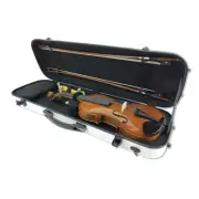 Violin Hard Case 4/4 Full Size Composite Carbon fiber with BackStraps, White
