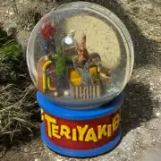 Ape Teriyaki Source Boys Snow Globe #DL 23A