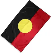 COLLBATH Indigenous Flag Printing Banner Day Decorations Festival Hanging Flag Indigenous Garden Flag National Flag Replacement Decorative Banner Flag Brass