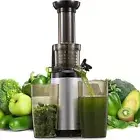 Masticating Juicer Machines, Reemix Cold Press juicer Machine Compact Size, Juic