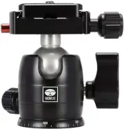 Sirui B00K Aluminum Mini Ball Head 10KG/22.05lb Load (Black).