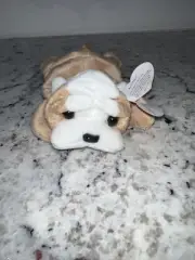 RARE RETIRED 1996 TY BEANIE BABY WRINKLES WITH PVC PELLETS/TAG ERRORS.