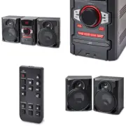 100W Home Stereo CD Player with Bluetooth USB Remote FM Radio Compact System NEW