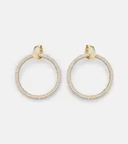 [Octavia Elizabeth] Octavia Elizabeth Eternal 18kt gold earrings with diamonds One Size gold