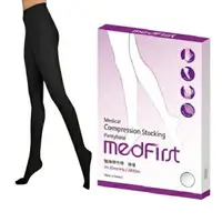在飛比找樂天市場購物網優惠-Medfirst 醫療彈性襪 220D 褲襪 黑色 S號/M