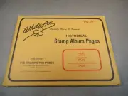 "WHITEACE" HISTORICAL STAMP ALBUM PAGES PALAU SINGLES PA-19 2002 FREE SHP.