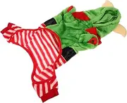 FIXOSHEE Christmas Pet Dog Costume Skin-Friendly Outfit for Pets Adorable Christmas Design for Parties and Daily Wear Comfortable and Warm Clothes