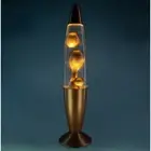 Gold Metallic Magma Motion Lamp - Novelty Lamps