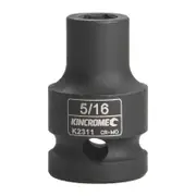 Kincrome 5/16” 1/2” Square Drive Impact Socket