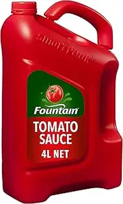 Fountain Tomato Sauce Dipping and Spreading Condiment Fountain Sauces Catering Bulk Bottle 4L