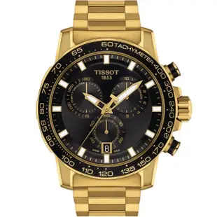 【TISSOT 天梭】SUPERSPORT 競速賽車運動時尚錶 男錶 手錶 母親節 禮物(T1256173305101)