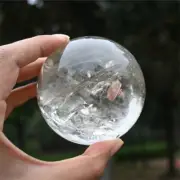 Carved Smoky Quartz Ball Natural Quartz Crystal Sphere Reiki Crystal Gift JQ16