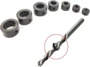 Drill Stopper Collar Set In Imperial & Metric with Allen Wrench to Tighten the