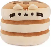 GUND Pusheen The Cat Pancake Squisheen Plush, Squishy Toy Stuffed Animal for Ages 8 and Up, Brown, 6”