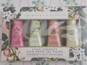 Crabtree & Evelyn Hand Therapy 4pk 0.9oz ea Lily Summer Hill Pomegranate Pear